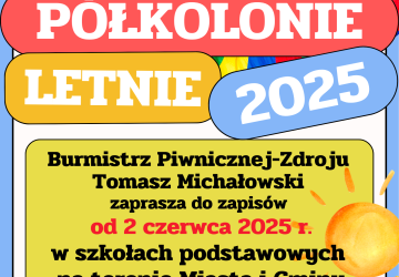 Półkolonie letnie dla szkół.