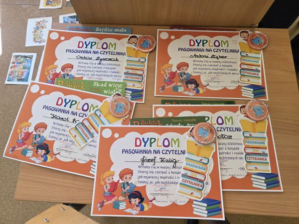 Pasowanie na czytelnika