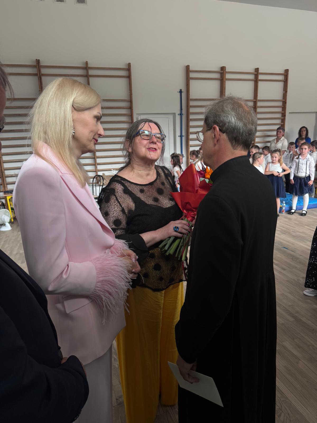 Podziękowanie dla księdza Rafała Poręby