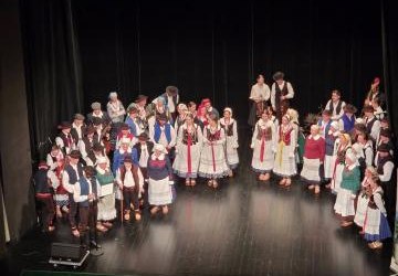 Maksiu śpiewa na jubileuszu Z.R. ,,Dolina Popradu