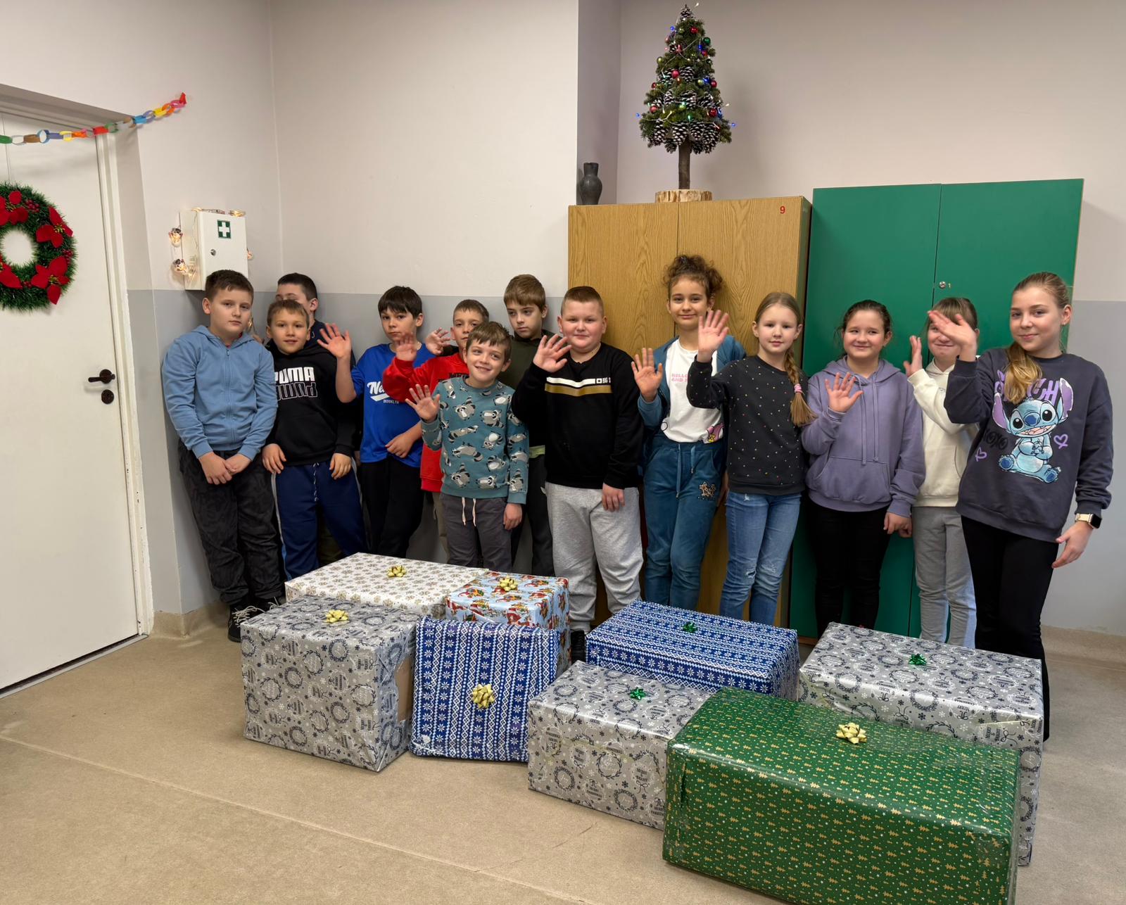 Szlachetna Paczka z 4 klasy