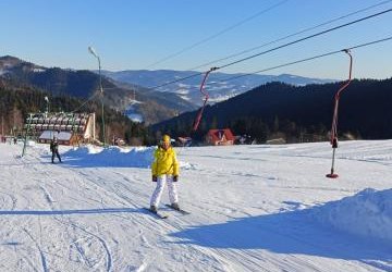 Lekcje wf na Suchej Dolinie