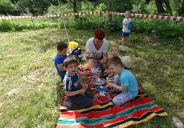 Dzień dziecka w punkcie przedszkolnym