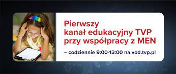 Kanał edukacyjny TVP przy współpracy z MEN