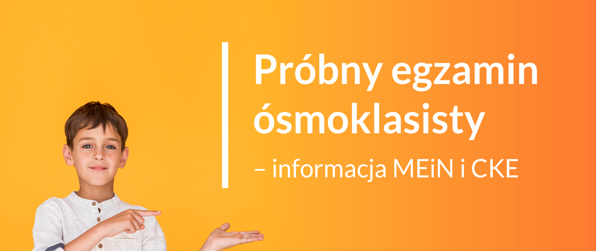 Egzaminy próbne dla kl.VIII