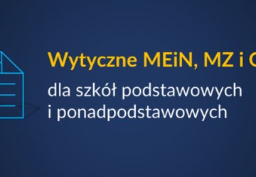 Od 31 maja br. już wszyscy uczniowie i słuchacze będą uczyć się w szkołach i placówkach.