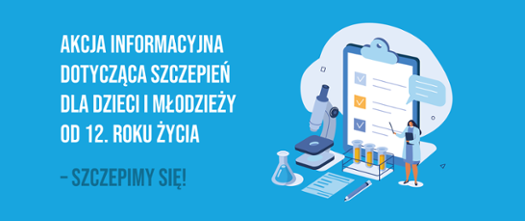 Szczepienia uczniów w wieku 12-18 lat – informacje dla szkół i placówek