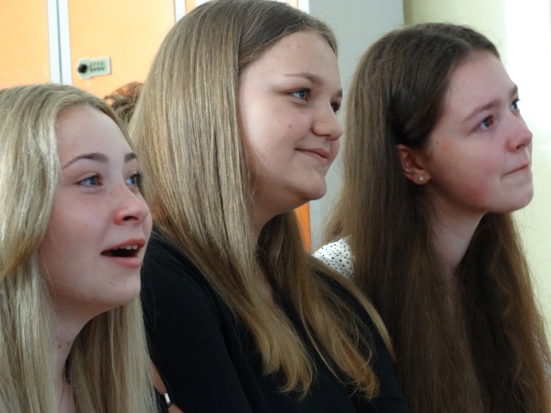 Zakończenie roku szkolnego przez klasę VIII