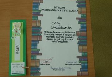 Pasowanie na czytelnika