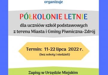 Półkolonia letnia 2022