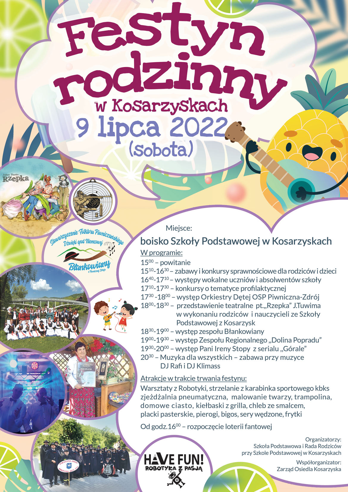 Festyn Rodzinny ,,Postaw na rodzinę