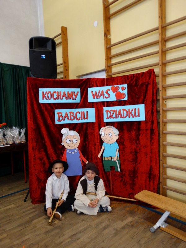 Dzień Babci i Dziadka w klasach I-III