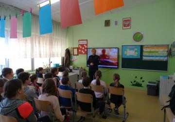 Spotkanie z przedstawicielami Policji