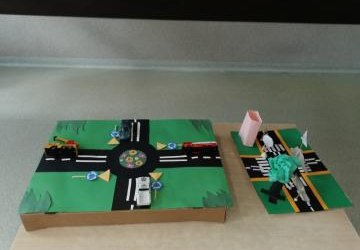 Makieta skrzyżowań