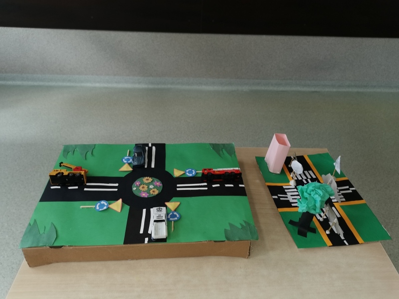 Makieta skrzyżowań