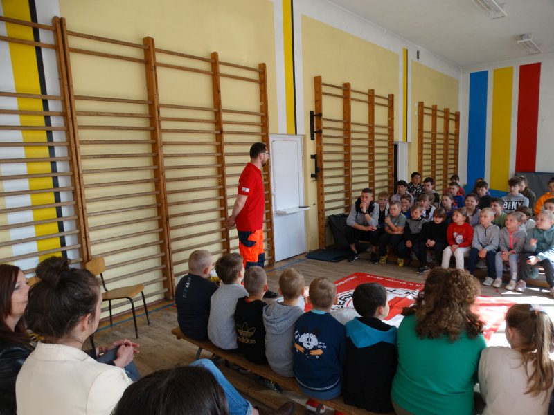 Spotkanie z ratownikiem medycznym